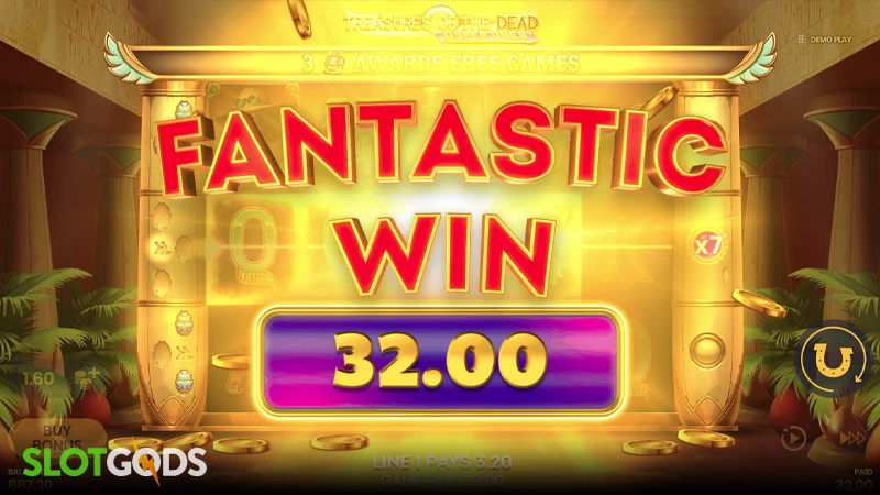 Treasures of the Dead Slot - Screenshot 4