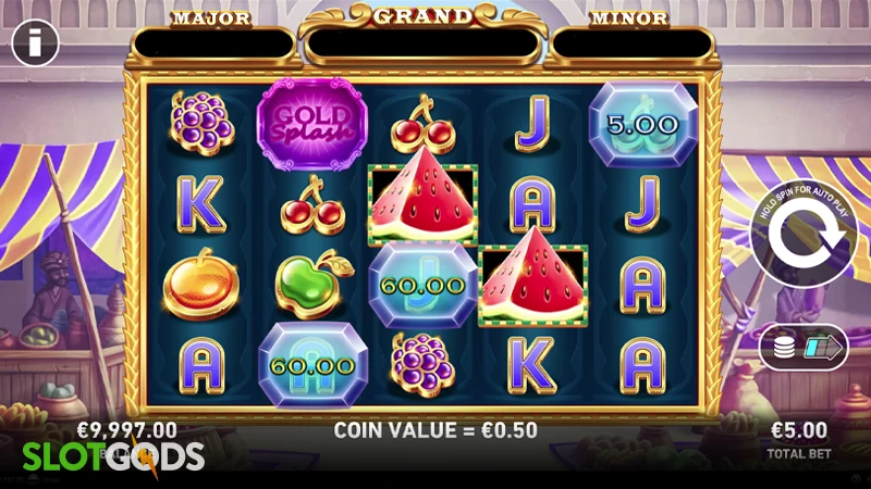 Gold Splash: Toots Froots Slot - Screenshot 