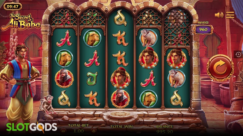 The Secret of Ali Baba Slot - Screenshot 