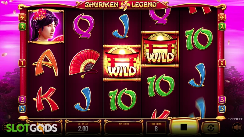 Shuriken Legend Slot - Screenshot 3