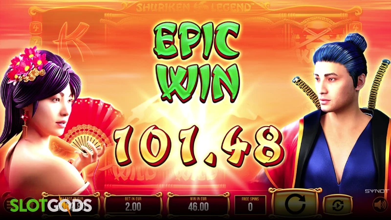 Shuriken Legend Slot - Screenshot 4