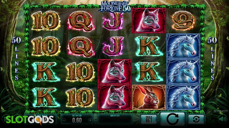 Moonlight Fortune 50 Slot - Screenshot 