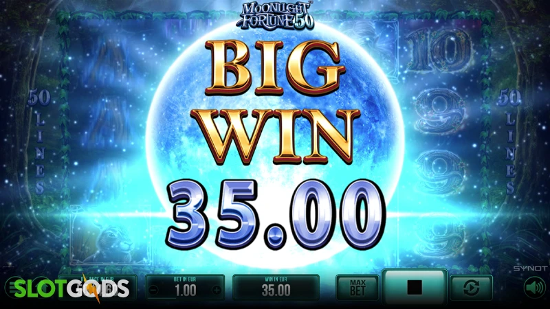 Moonlight Fortune 50 Slot - Screenshot 4