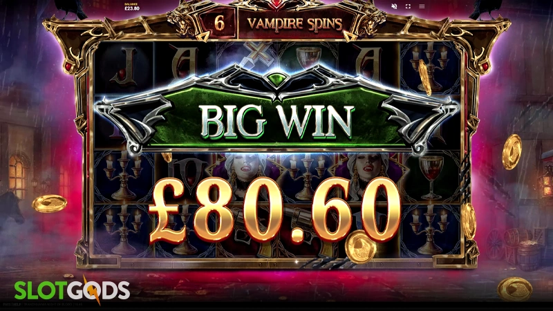 Transylvania Night of Blood Slot - Screenshot 4