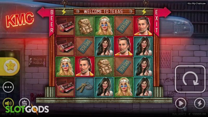 Kiss My Chainsaw Slot - Screenshot 
