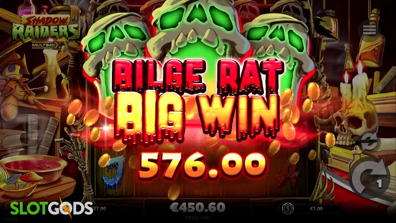 Shadow Raiders MultiMax Slot - Screenshot 4