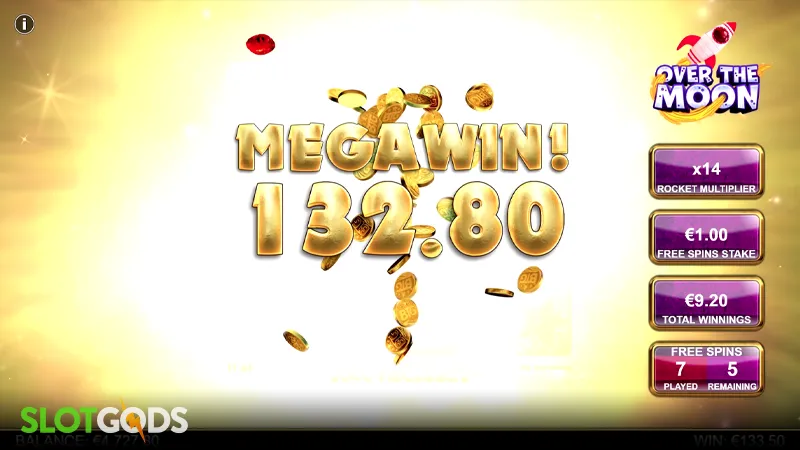Over The Moon Slot - Screenshot 4