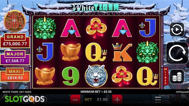 White Tiger: Sky Gods Slot - Screenshot 