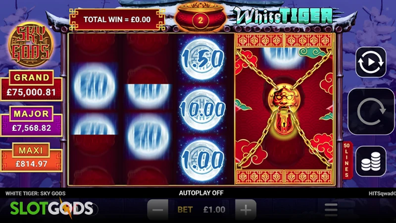 White Tiger: Sky Gods Slot - Screenshot 3