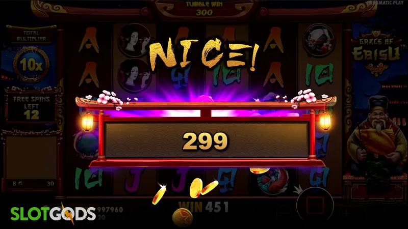 Grace of Ebisu Slot - Screenshot 4