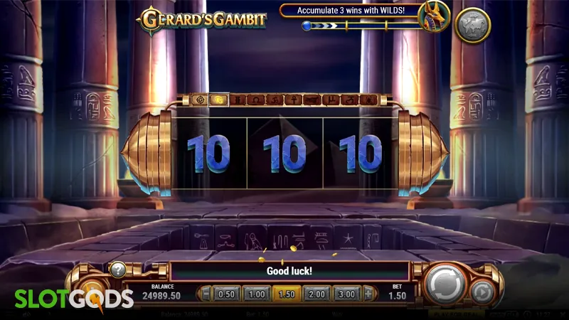 Gerard's Gambit Online Slot by Play'n GO