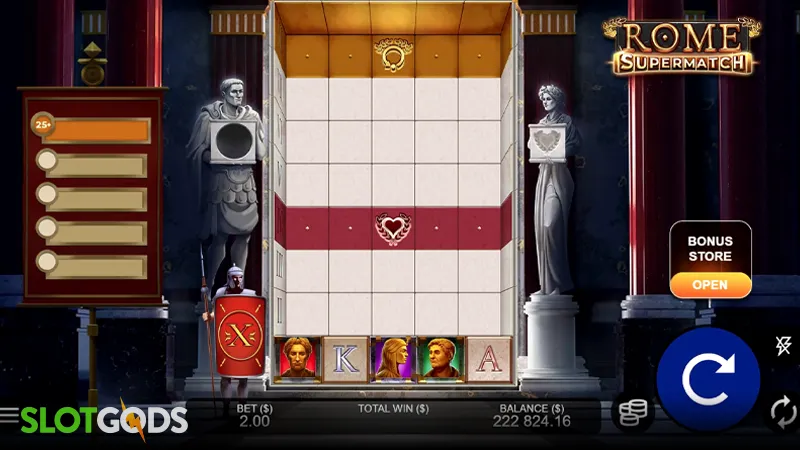 Rome Supermatch Slot - Screenshot 