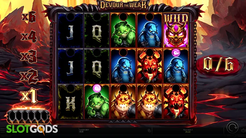 Devour The Weak Slot - Screenshot 