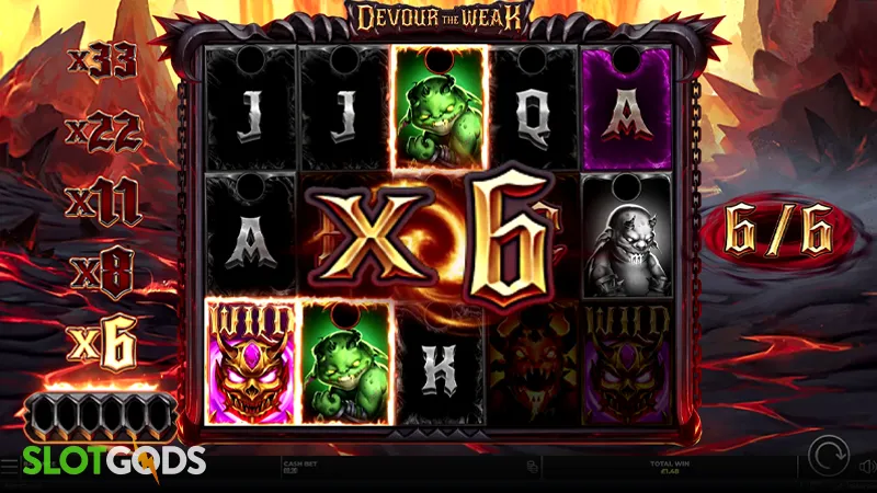 Devour The Weak Slot - Screenshot 2
