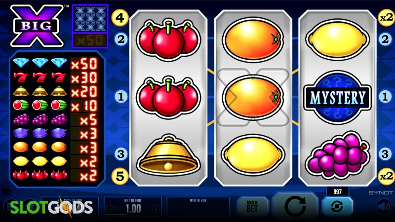 Big X Slot - Screenshot 