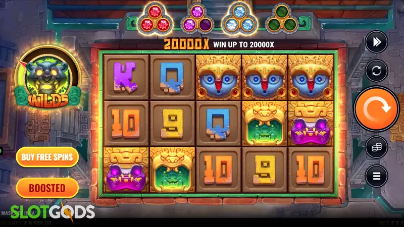 4 Masks of Inca Slot - Screenshot 