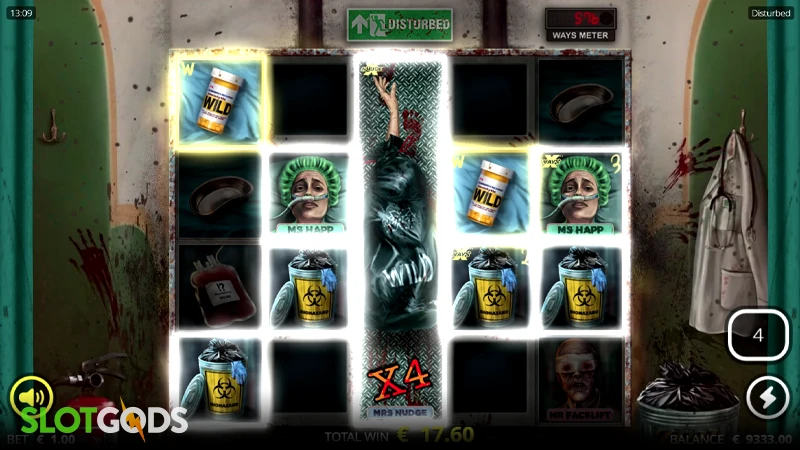 Disturbed Slot - Screenshot 3