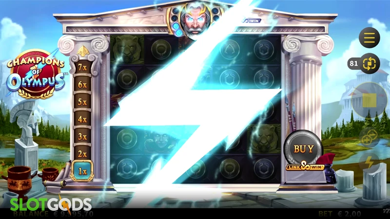 Champions of Olympus Slot - Screenshot 2