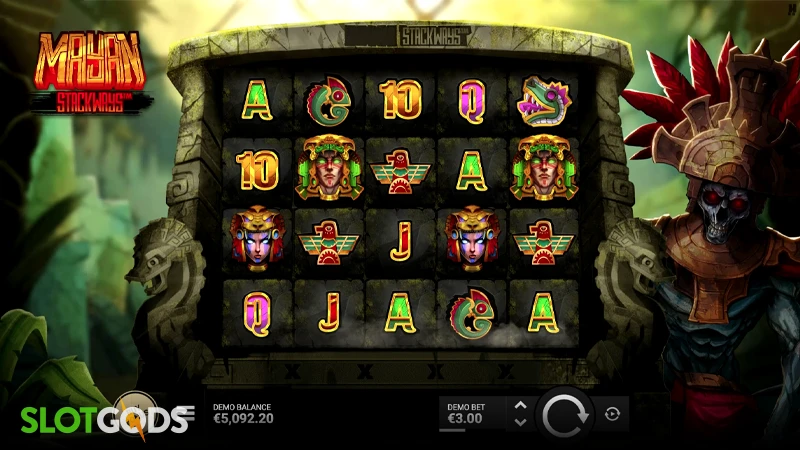 Mayan Stackways Slot - Screenshot 