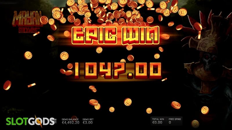 Mayan Stackways Slot - Screenshot 4