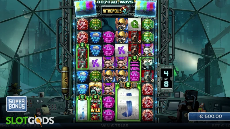 Nitropolis 4 Slot - Screenshot 3