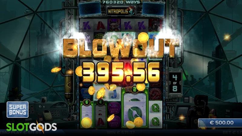 Nitropolis 4 Slot - Screenshot 4