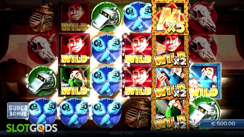 Taco Brothers Derailed Slot - Screenshot 3
