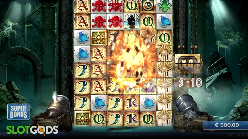 Dead Man's Gold Slot - Screenshot 3