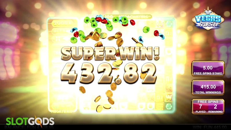 Vegas Rush Slot - Screenshot 4