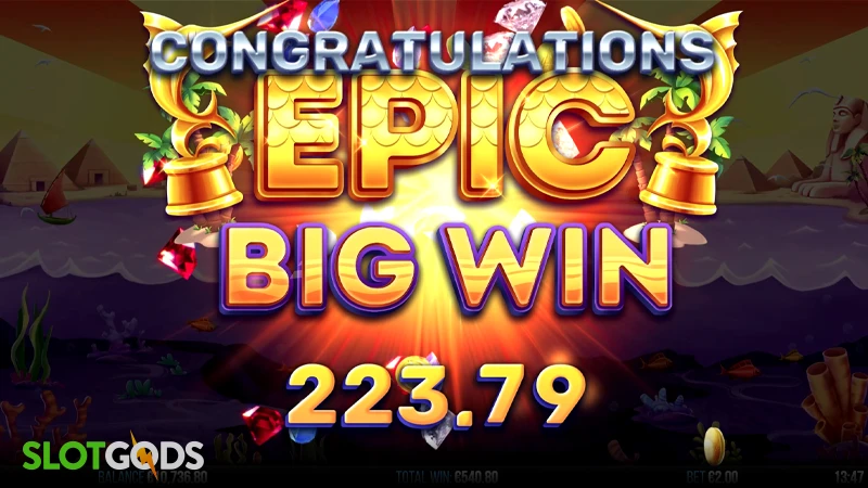 4 Fantastic Fish in Egypt Slot - Screenshot 4