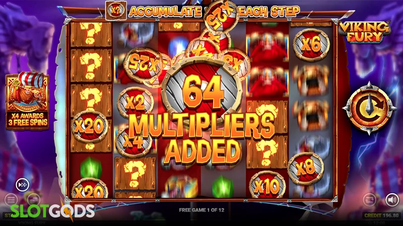 Viking Fury Spinfinity Slot - Screenshot 2