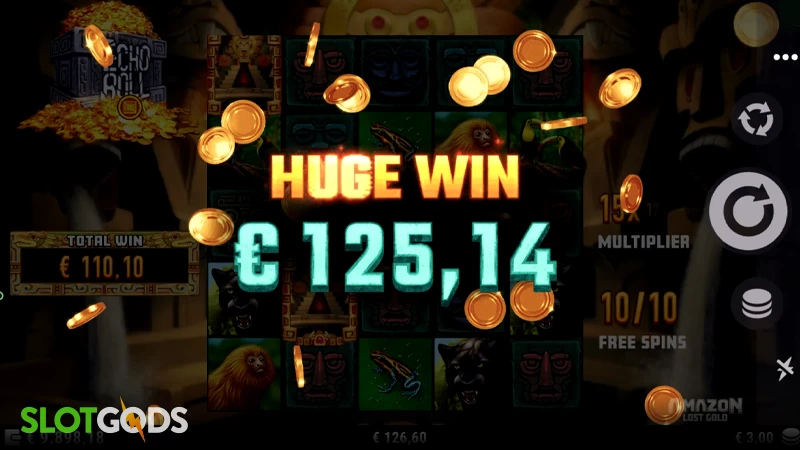 Amazon Lost Gold Slot - Screenshot 4