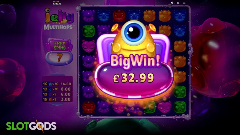 Jelly Multihops™ Slot - Screenshot 4
