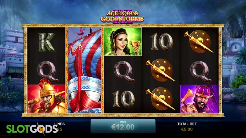 Age of the Gods: God of Storms 3 Slot - Screenshot 2