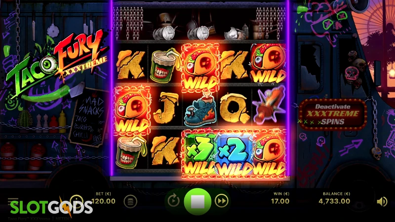 Taco Fury XXXtreme Slot - Screenshot 4