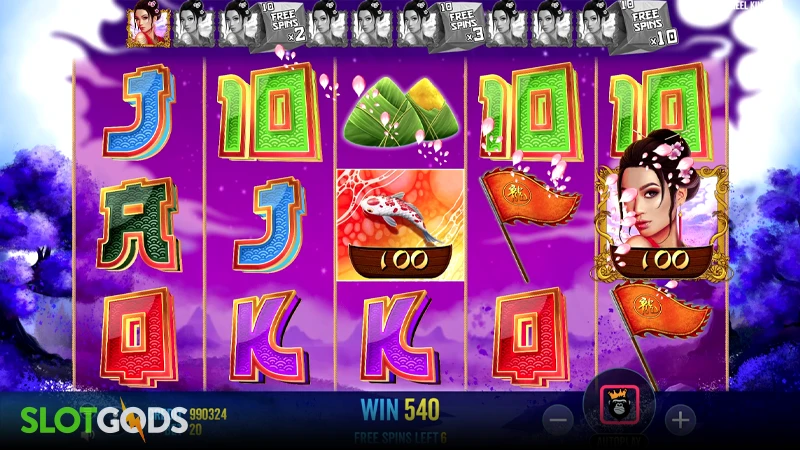 Floating Dragon - Dragon Boat Festival Slot - Screenshot 3