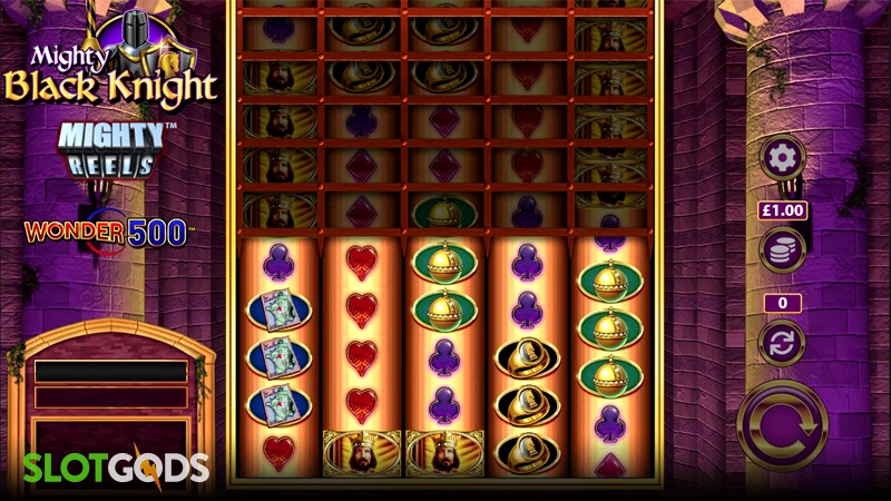 Mighty Black Knight Slot - Screenshot 