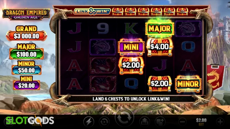Dragon Empires Golden Age Slot - Screenshot 2