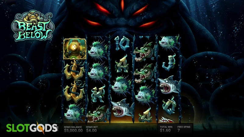 Beast Below Slot - Screenshot 2