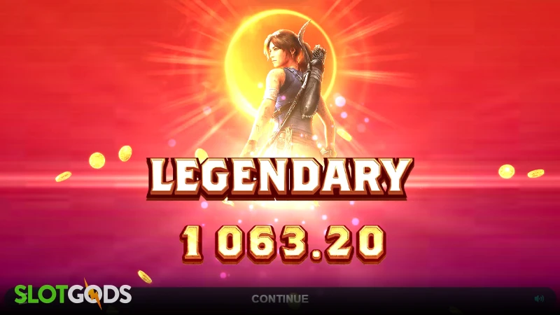 Lara Croft: Tomb of the Sun Slot - Screenshot 4