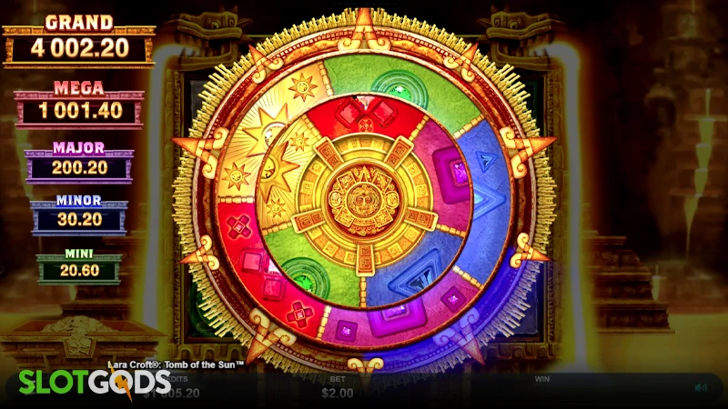 Lara Croft: Tomb of the Sun Slot - Screenshot 3