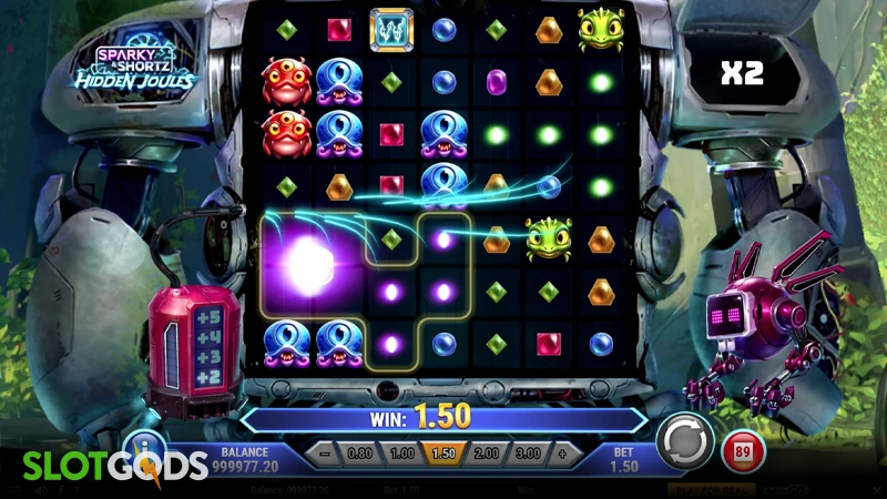 Sparky and Shortz Hidden Joules Slot - Screenshot 2