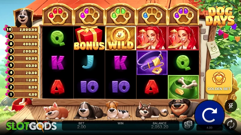 Dog Days Slot - Screenshot 