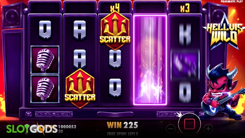 Hellvis Wild Slot - Screenshot 2