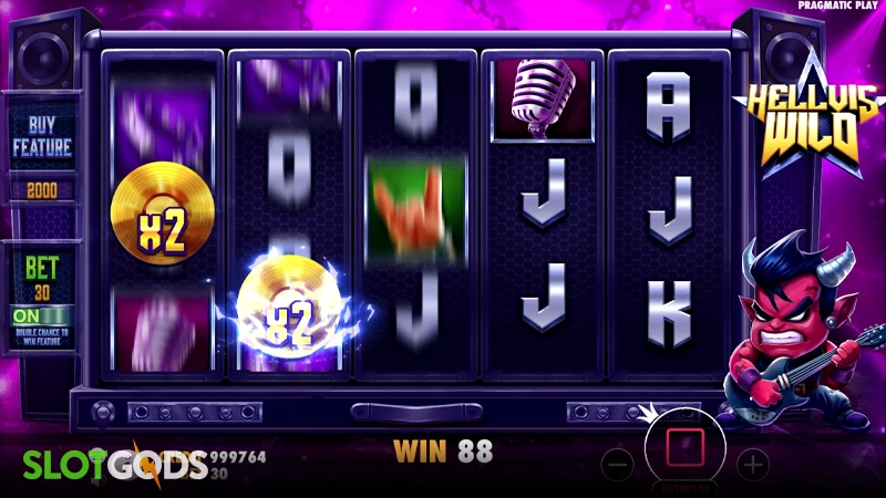 Hellvis Wild Slot - Screenshot 3