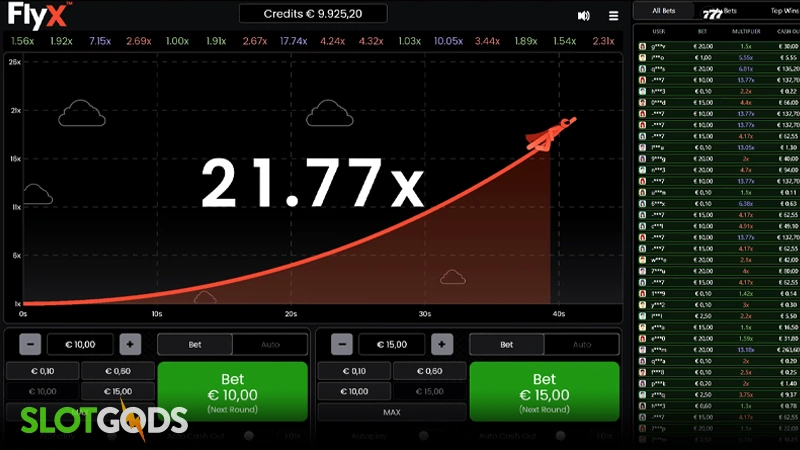 FlyX Slot - Screenshot 