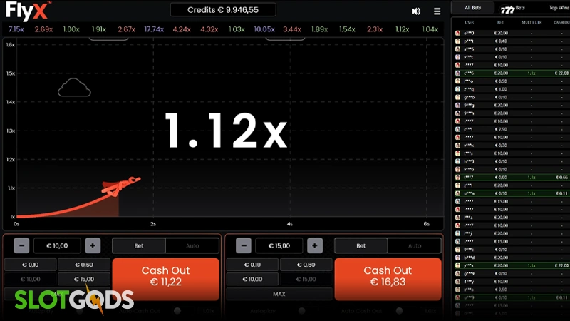 FlyX Slot - Screenshot 3