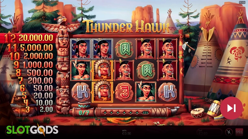Thunderhawk Slot - Screenshot 