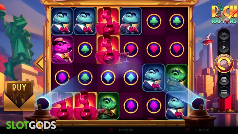 Rich Raptors Slot - Screenshot 