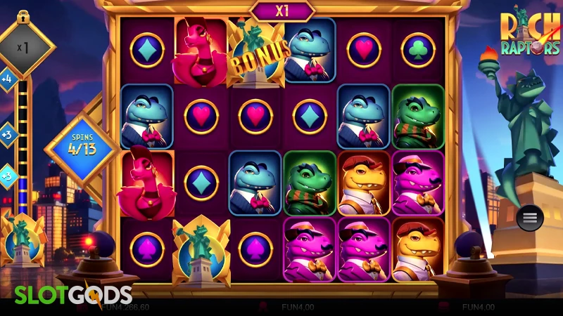 Rich Raptors Slot - Screenshot 2